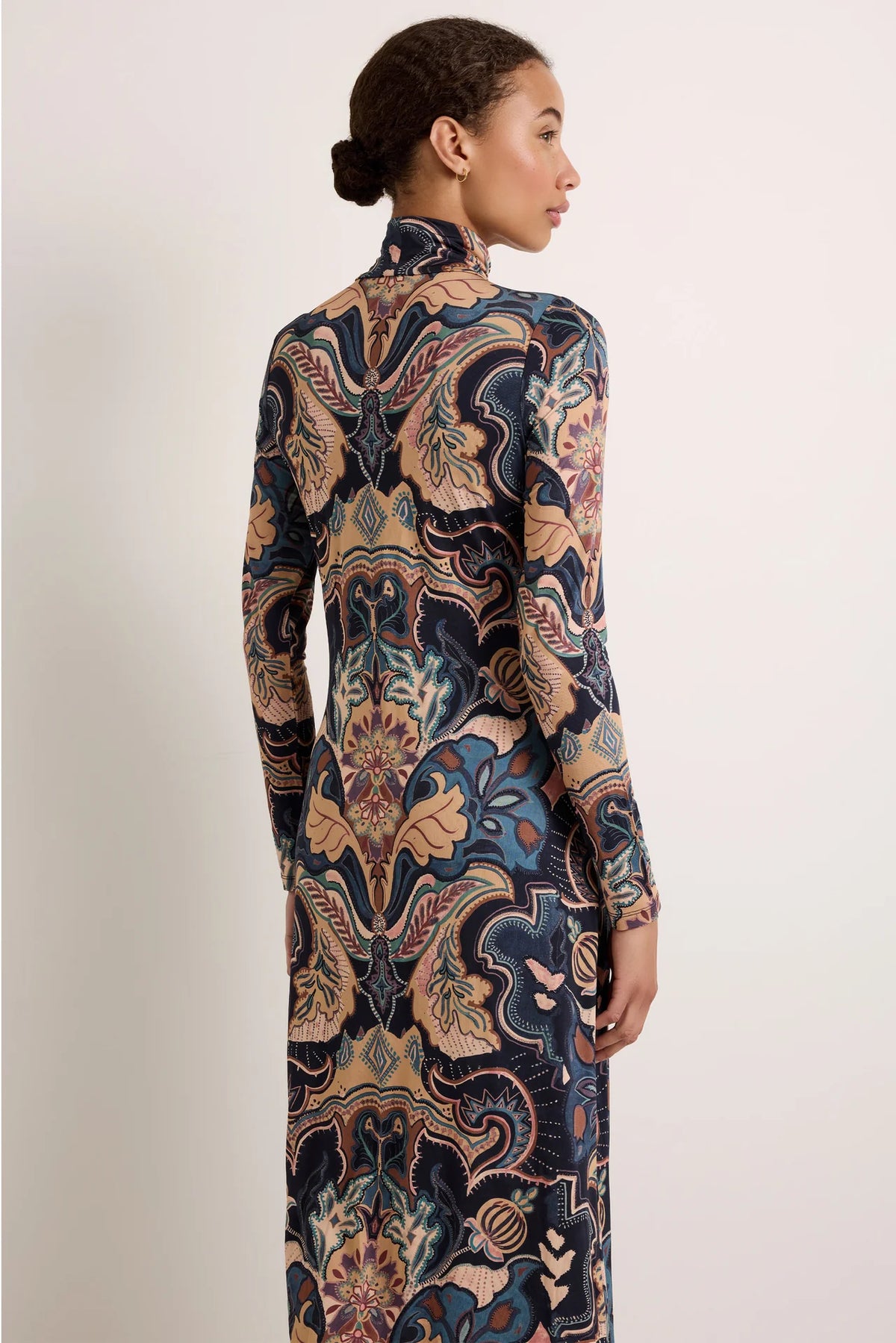 Paxton Dress - Saddle