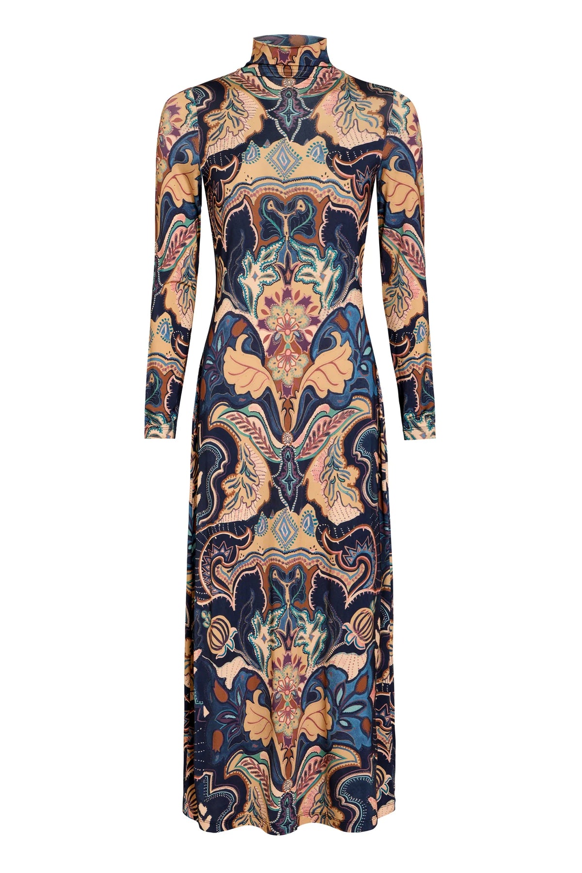 Paxton Dress - Saddle