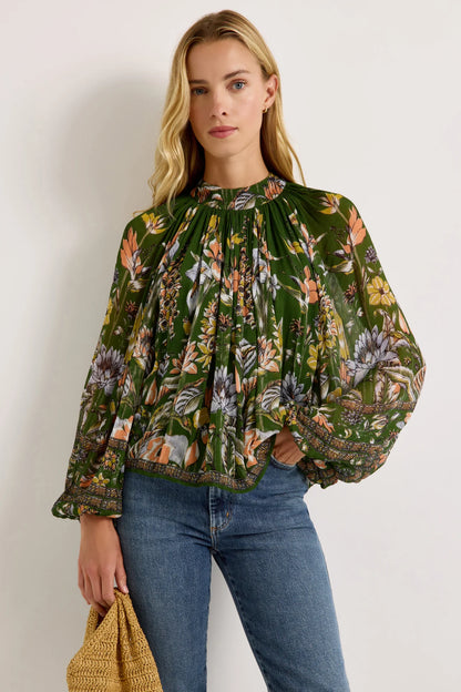 Scottie Blouse - Greenhouse