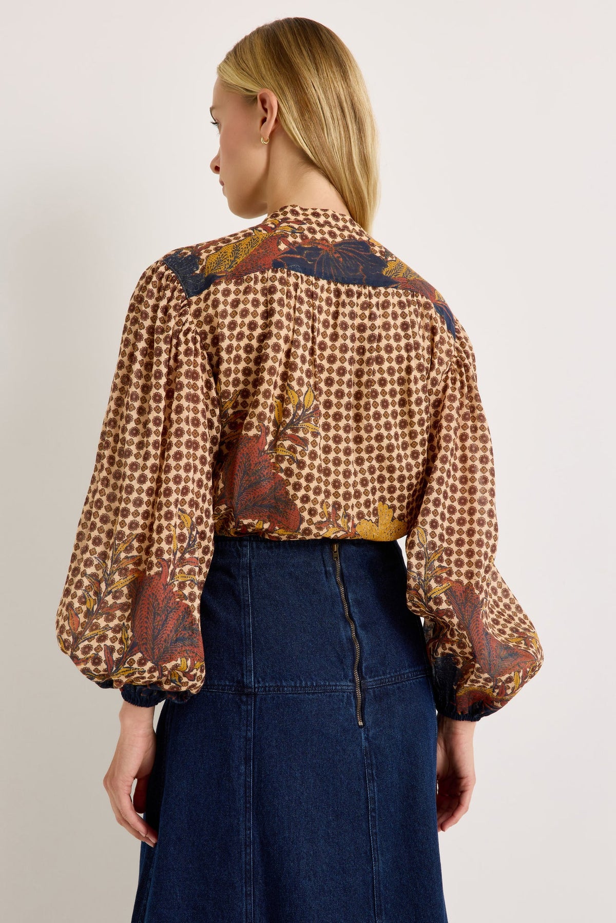 Yuko Denim Skirt - Dark Wash