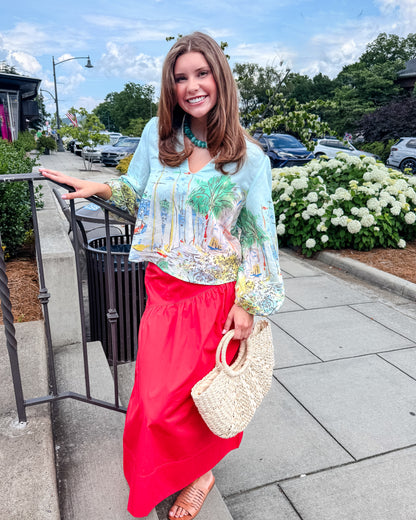 Kelly Skirt - Rouge