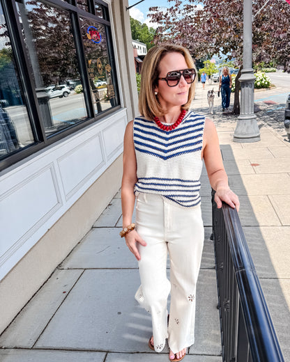 Cass Tank Top - Tide