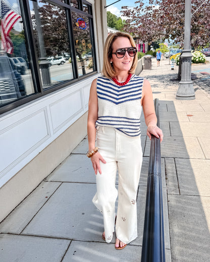 Cass Tank Top - Tide