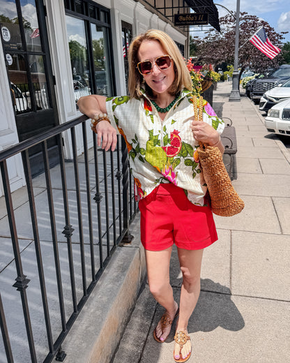 Poppy Pullover Top - Trellis Grove