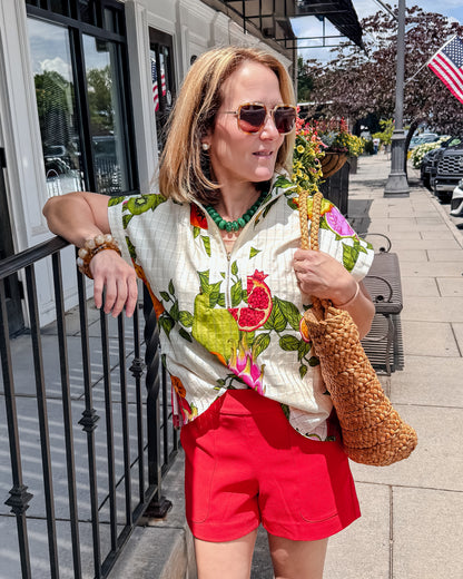 Poppy Pullover Top - Trellis Grove