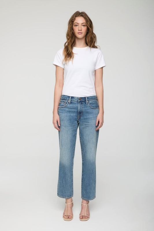 ISSA ANKLE MID RISE RELAXED ANKLE STRAIGHT