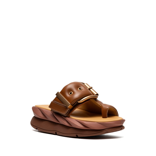 4CCCCEES Mellow Glow Sandals - Oak