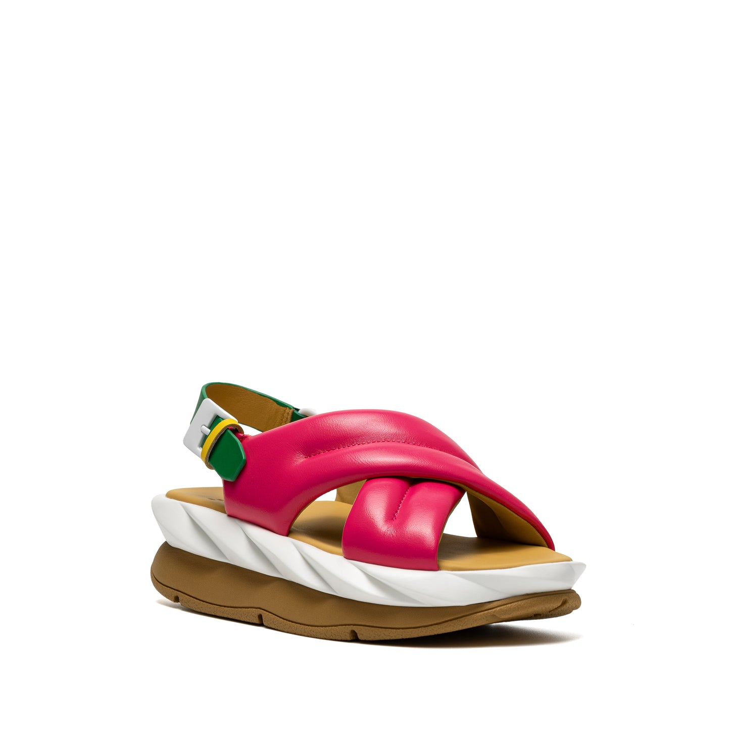 4CCCCEES Mellow Moa Sandals - Fuchsia