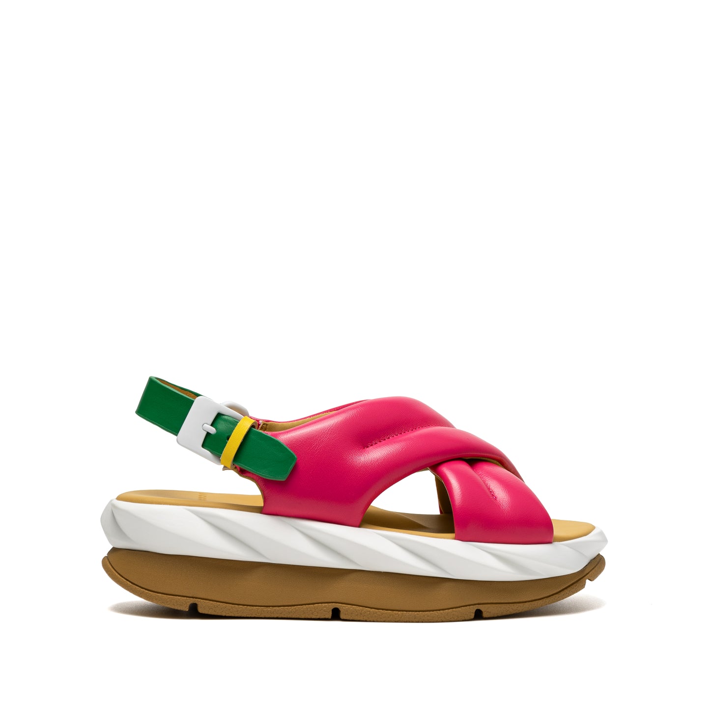 4CCCCEES Mellow Moa Sandals - Fuchsia