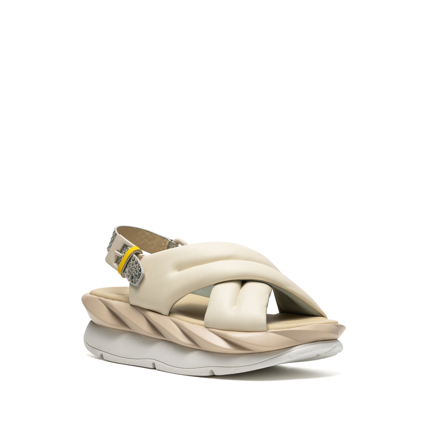 4CCCCEES Mellow Moa Sandals - Ivory