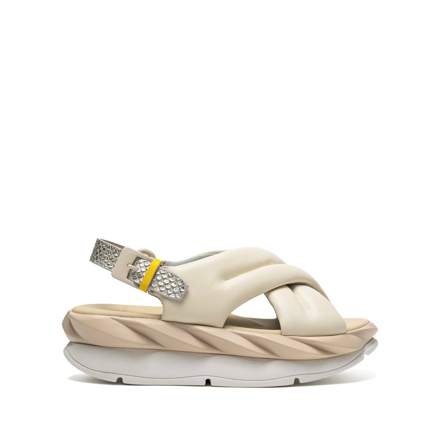 4CCCCEES Mellow Moa Sandals - Ivory