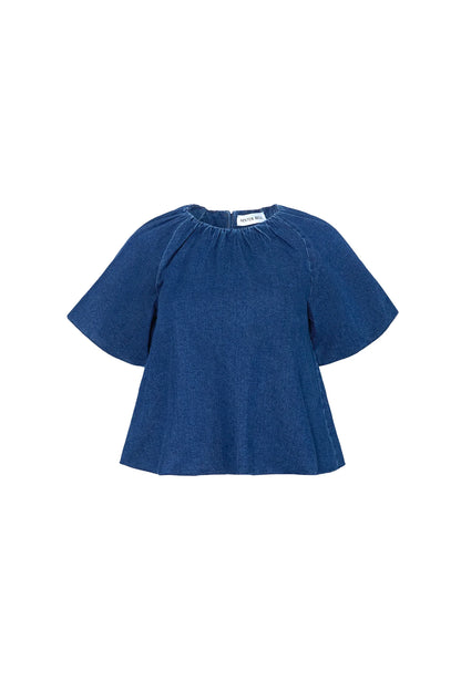 Mika Top - Blue Ridge Denim