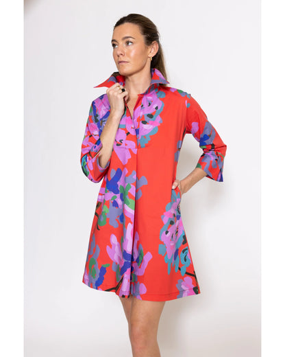 Miss Scarlet© Ruthie Short Shirt Dress