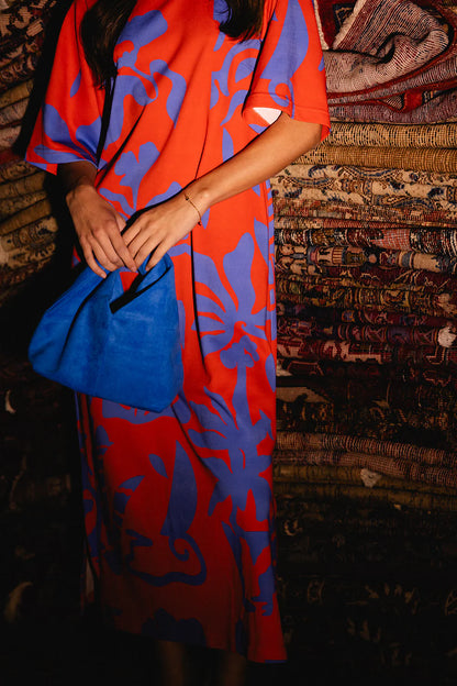 Tilly Dress - Rouge Majorelle