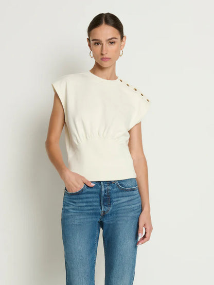 Nadia Sweatshirt - Porcelain