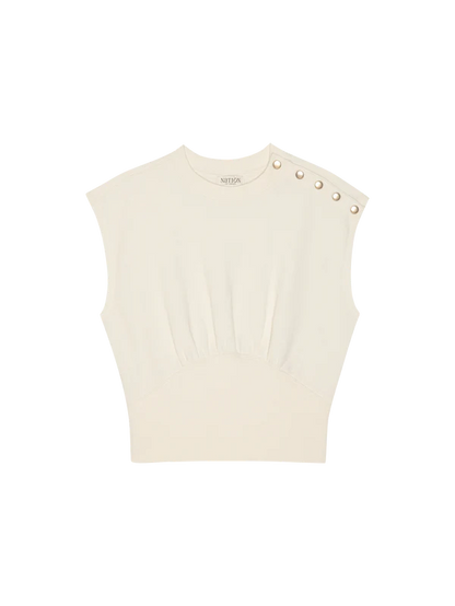 Nadia Sweatshirt - Porcelain