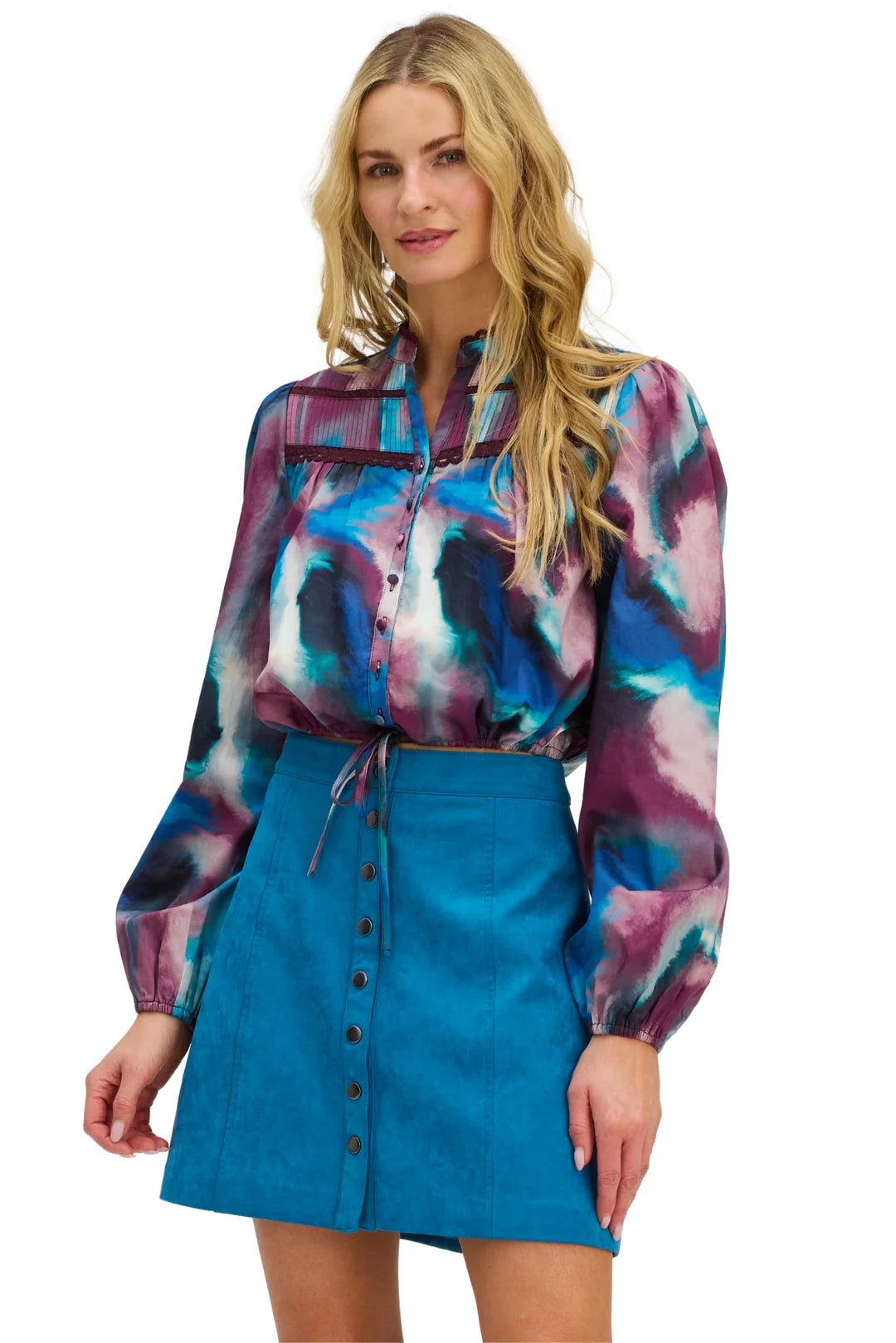 Carla Skirt - Teal