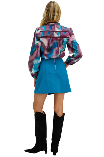 Carla Skirt - Teal