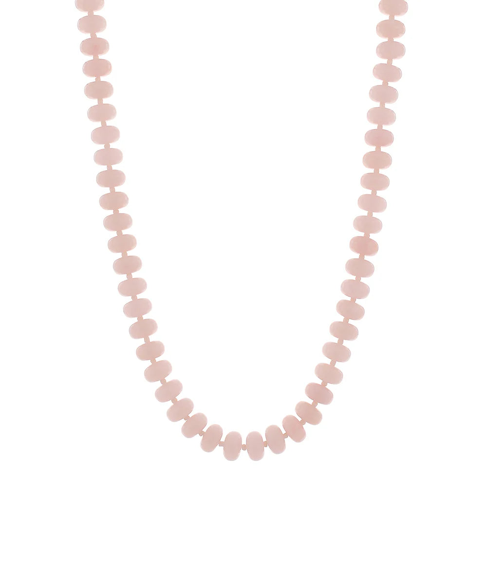 Bead Necklace - Light Pink
