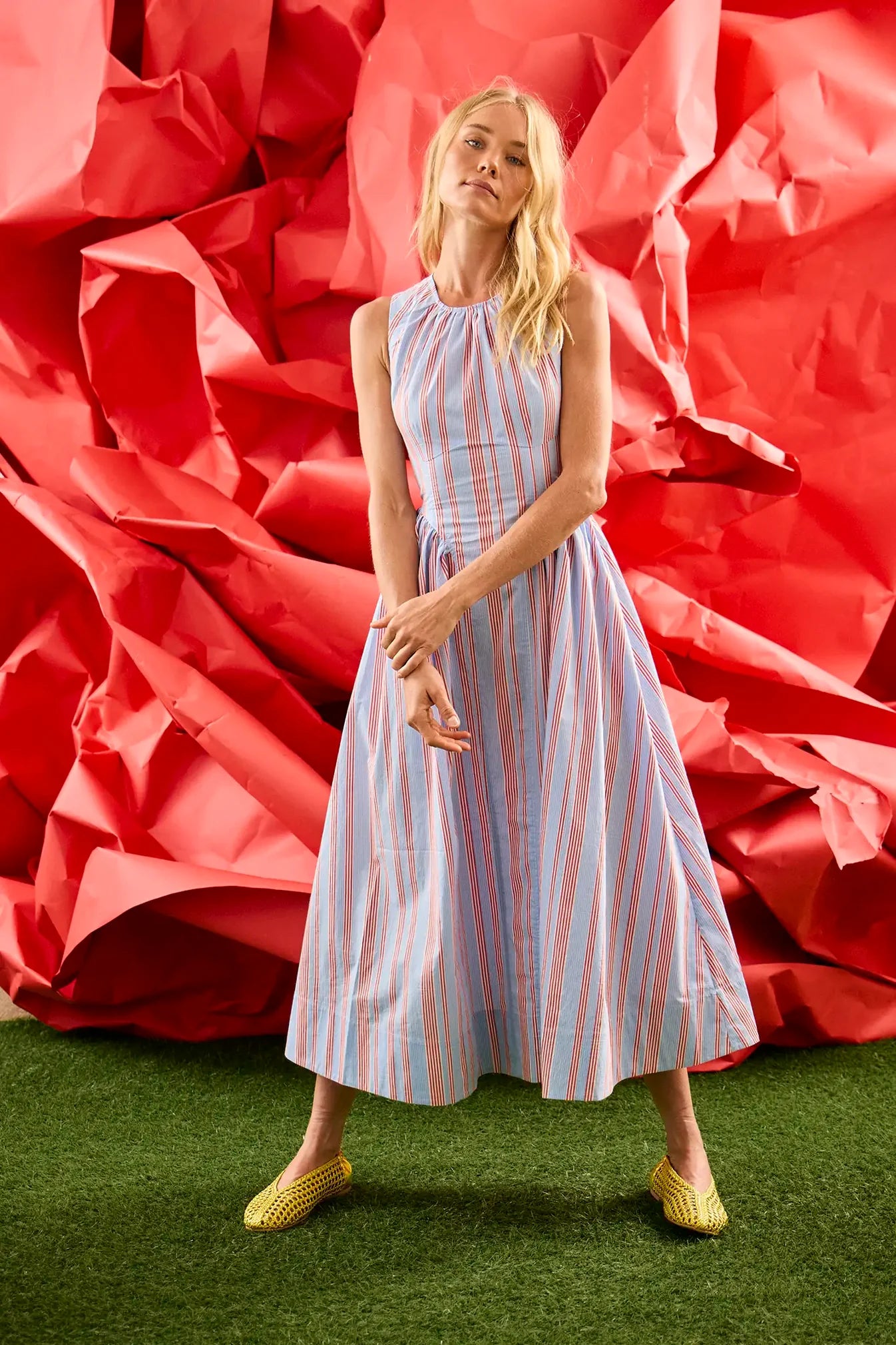 Nantucket Dress - Seaside Stripe