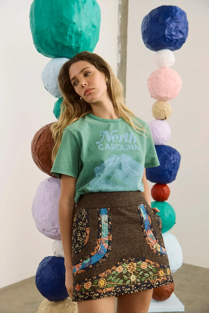 Schulte Skirt - High Country Tweed