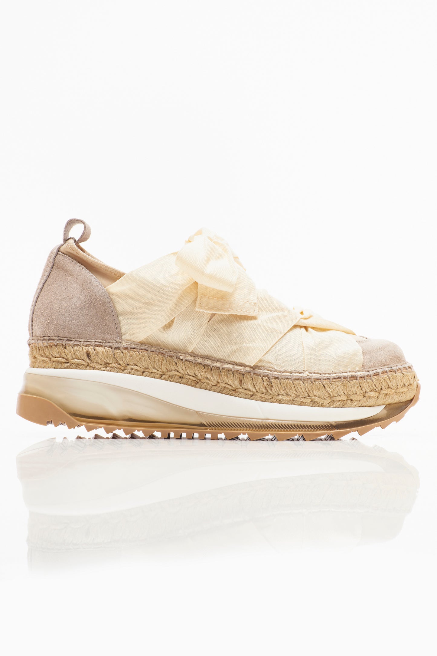 Free People Chapmin Espadrille Sneakers - Ivory