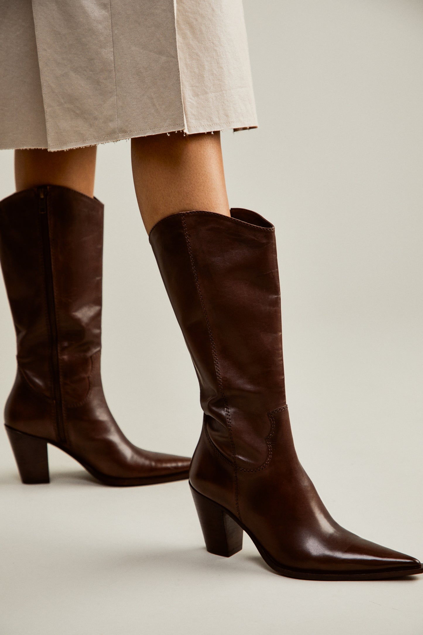 Free People Copenhagen Point Boot - Fudgesicle Leather