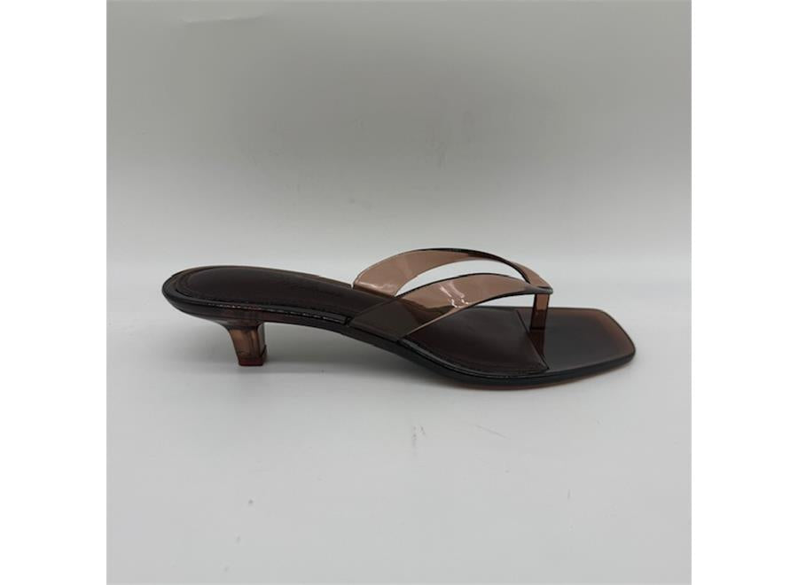 Margo Heeled Sandal - Brown