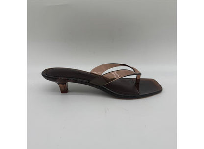 Margo Heeled Sandal - Brown