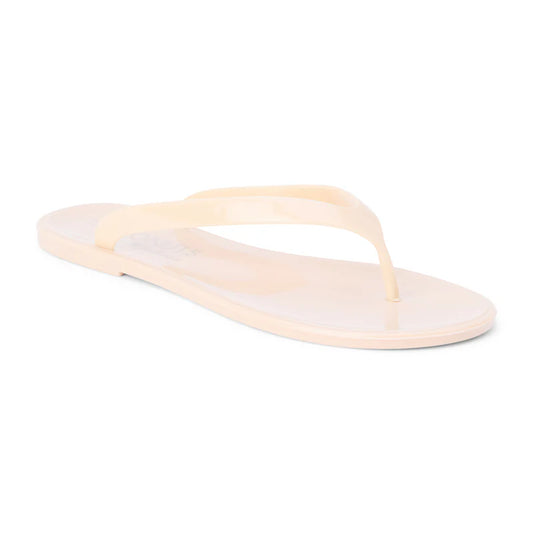 Olsen Jelly Flip Flop Sandal - Nude
