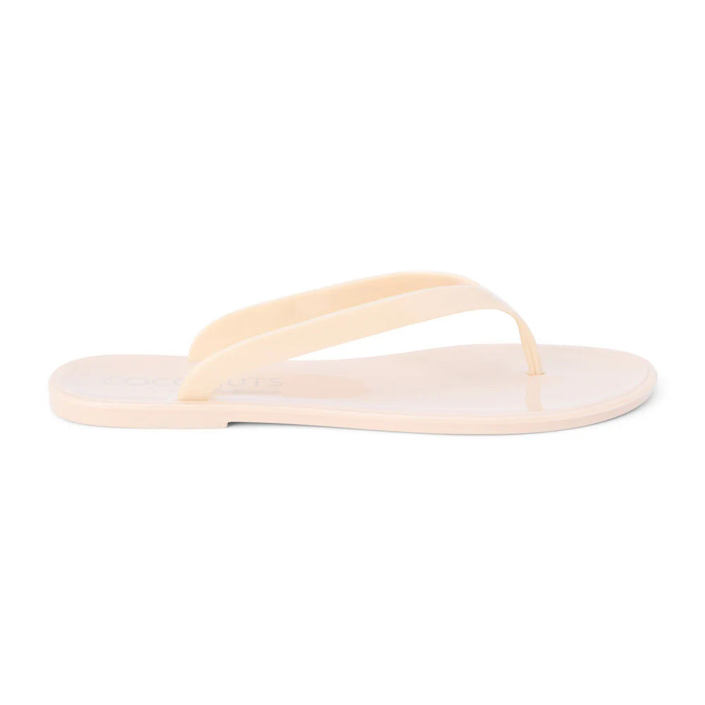 Olsen Jelly Flip Flop Sandal - Nude