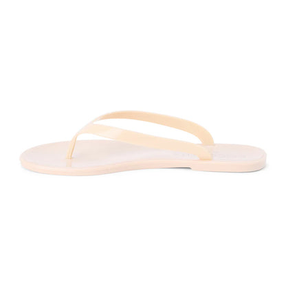 Olsen Jelly Flip Flop Sandal - Nude