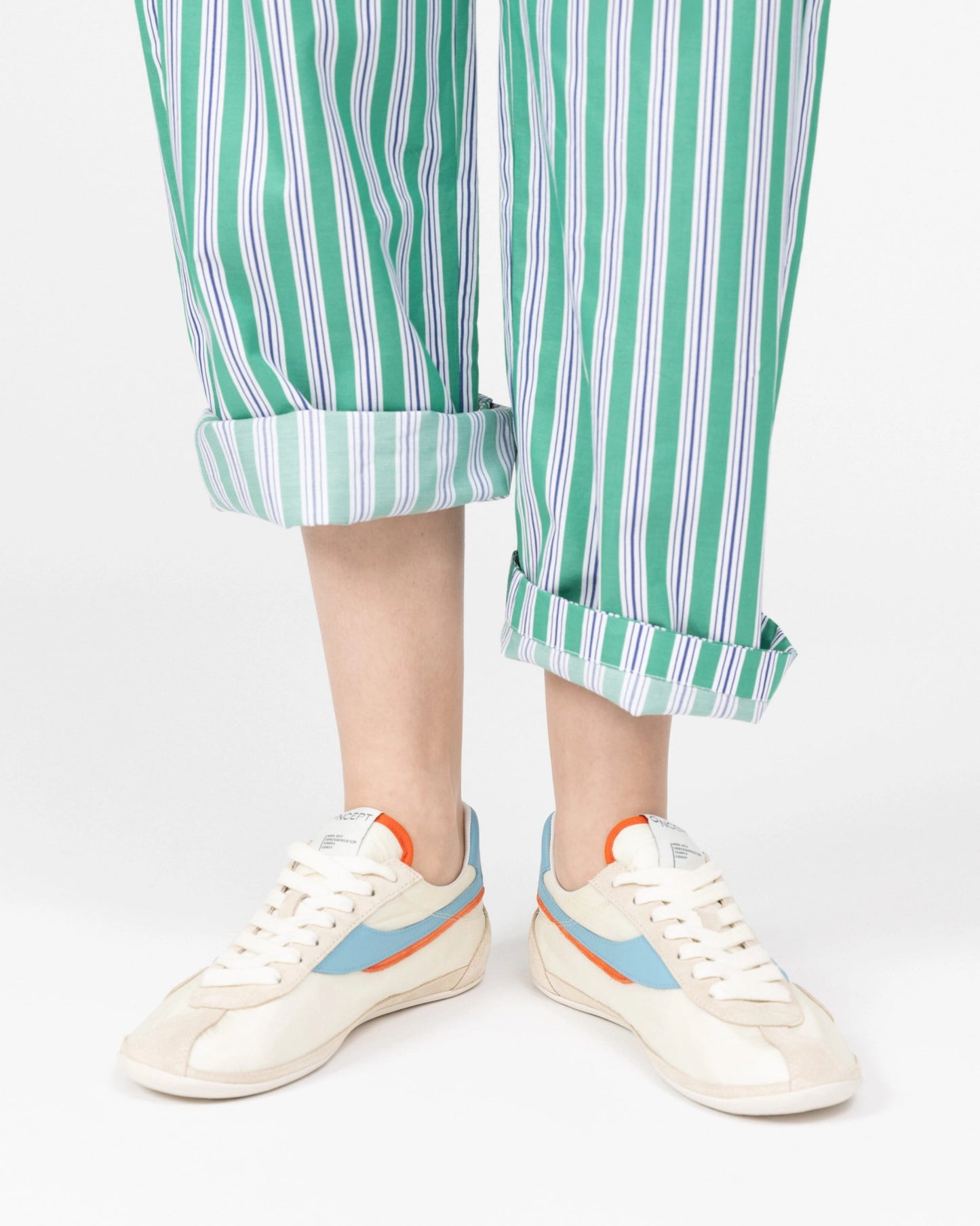 Temple Flat Sneaker - Coast