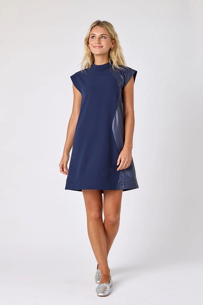 Beatrix Dress - Oxford Navy