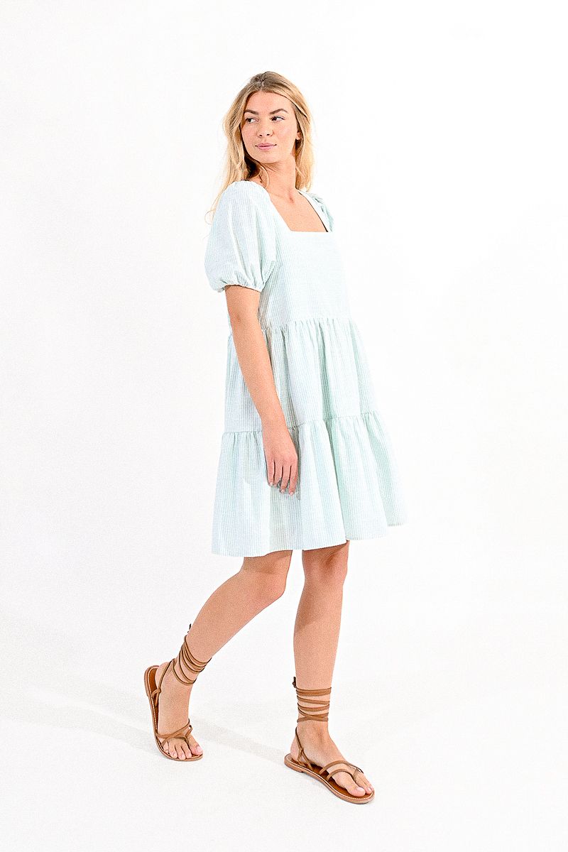 Leighton Dress - Turquoise