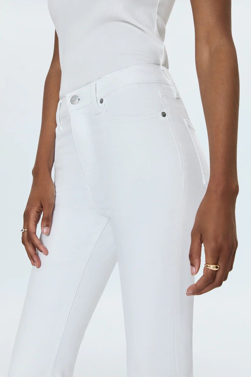 Lennon High Rise Crop Jean - Vivid White