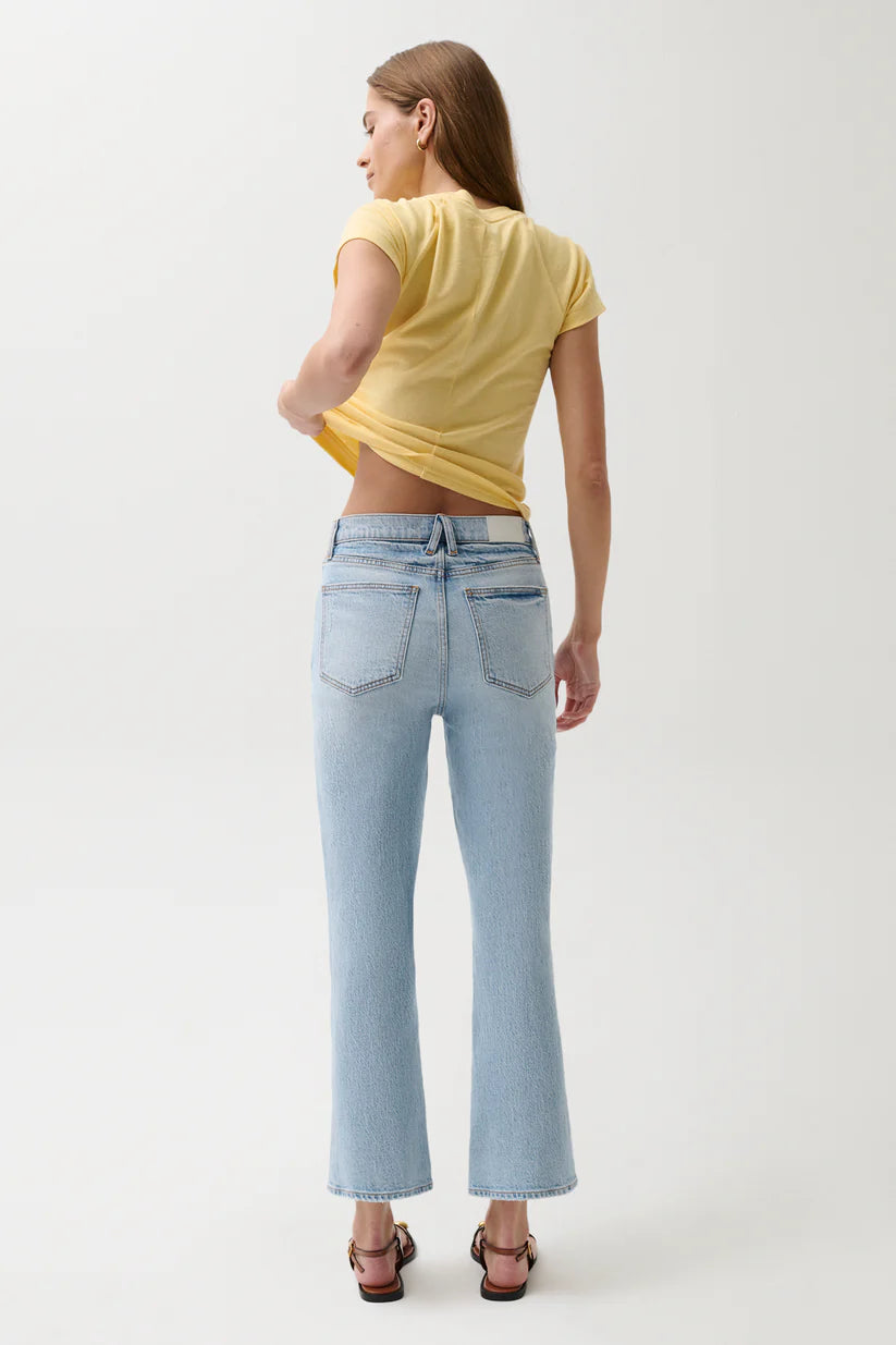 Ally High Rise Vintage Ankle Jean - Misted Eve