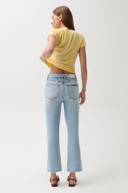 Ally High Rise Vintage Ankle Jean - Misted Eve