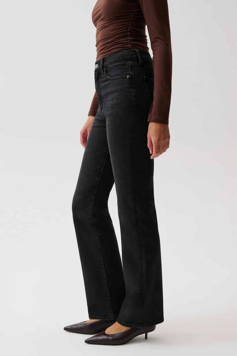 Evie High Rise Slim Bootcut Jean - Jetset