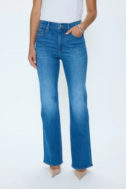 Evie High Rise Slim Boot Jean - Eternity