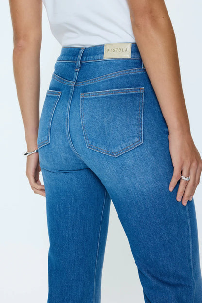 Evie High Rise Slim Boot Jean - Eternity