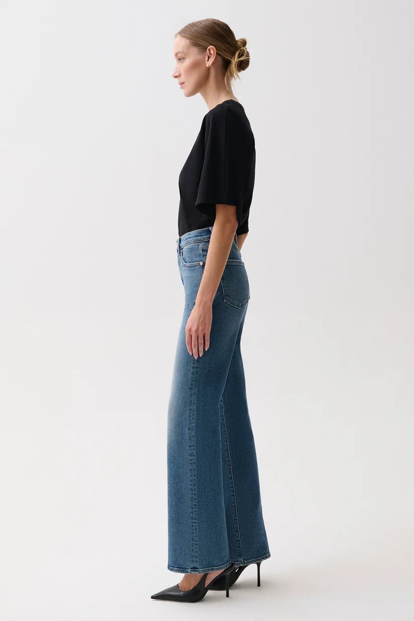 Evie High Rise Slim Bootcut Jean - Soho