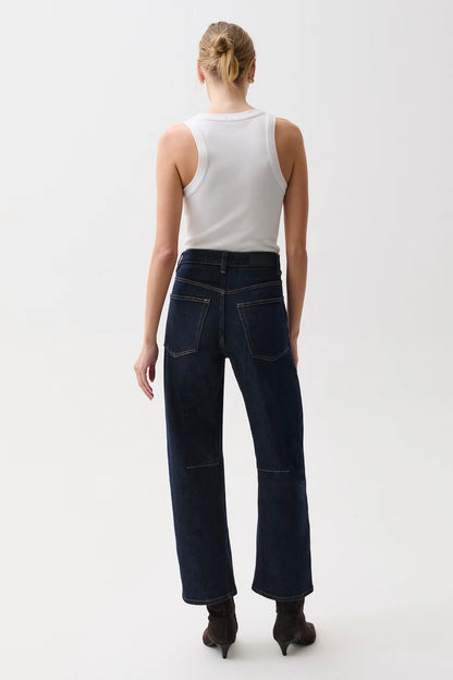 Beau Seamed Crescent Jean - Nightfall