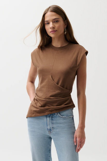 Nya Draped Tee Shirt - Java