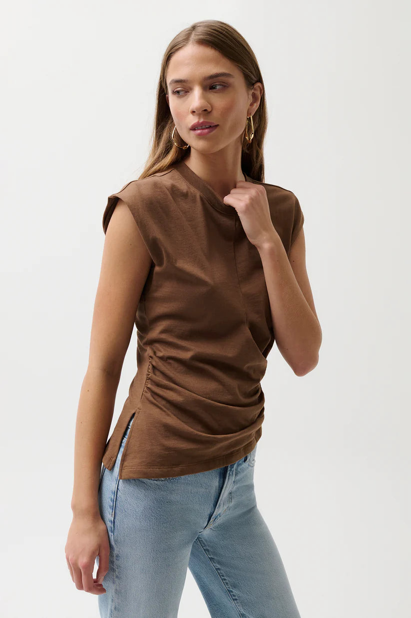Nya Draped Tee Shirt - Java
