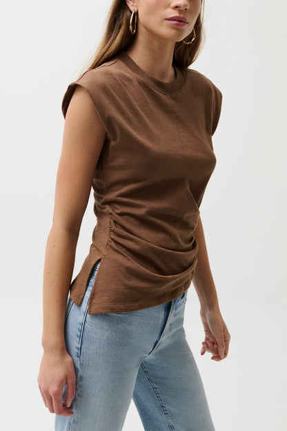 Nya Draped Tee Shirt - Java