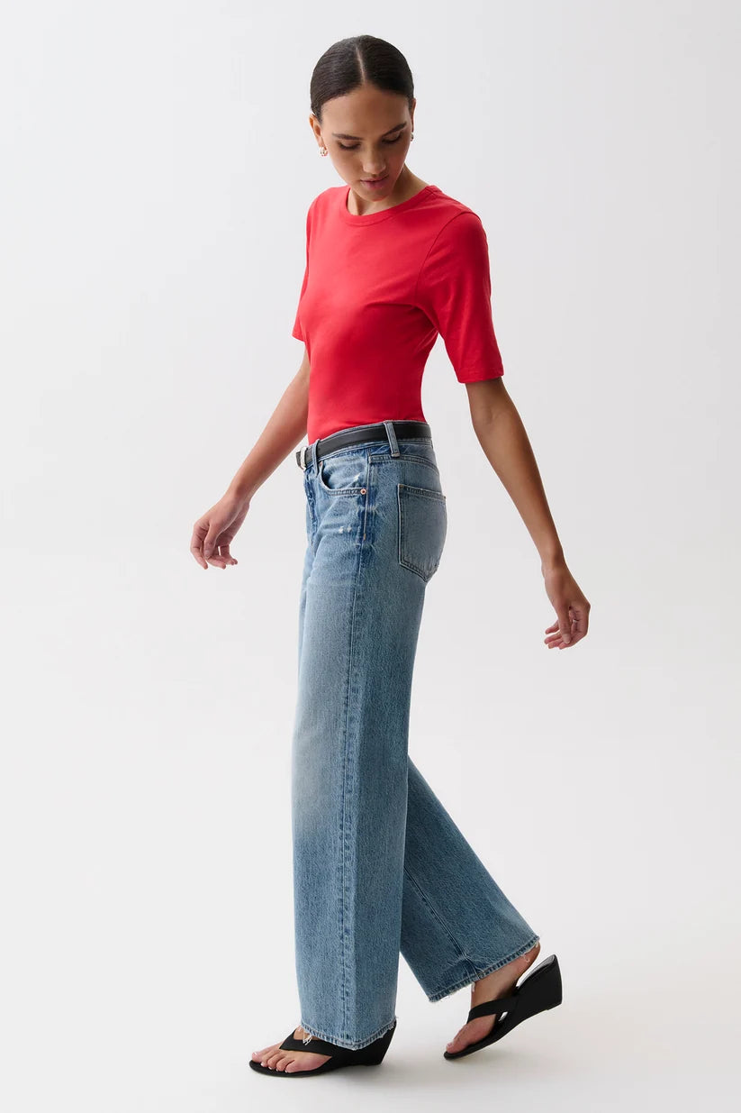 Harlowe Relaxed Baggy Jean - Serpentine Vintage
