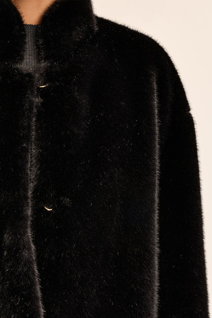 Fur Jacket - Black