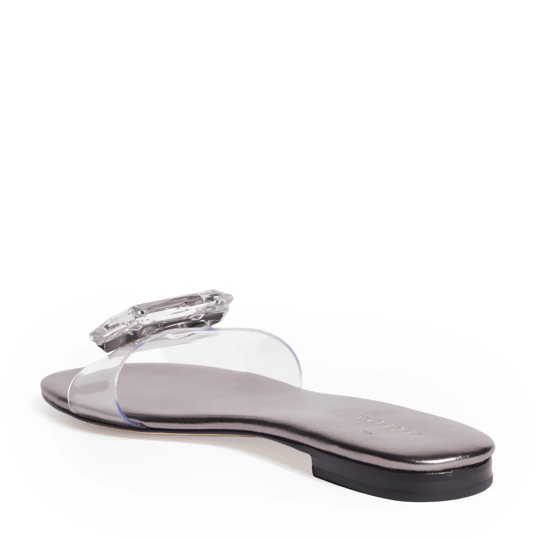 Phillis Sandal - Pewter