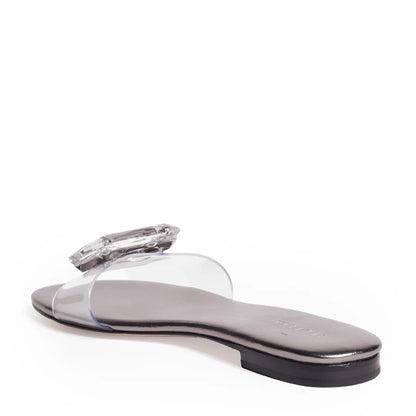 Phillis Sandal - Pewter